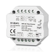 S1-B(WT) Ściemniacz WiFi TRIAC 1CH 200W 230VAC GW5