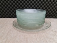 PASARI INDONEZJA ZESTAW TALERZY 10 + 1 ART DECO PRL