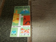 Bielsko-Biała stary plan miasta