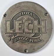 PLAKIETA LECH - ZŁOTA JAKOŚĆ PIWA - BROWARY WIELKOPOLSKI