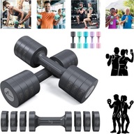 SPORTNEER Zestaw hantli regulowanych 5 kg DLA KAŻDEGO - WYSPORTOWANE CIAŁO