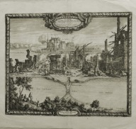 Złotów, Stare Drawsko - XVII-wieczna rycina "Delineatio Draheimij..."