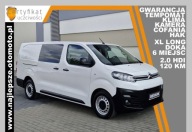 Citroen Jumpy, XL LONG, BRYGADOWKA, 6 miejsc, DOKA, kamera cofania, tempom