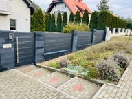 Brama furtka aluminiowa