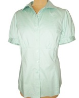 F&F KLASYCZNA PISTACJOWA ROZPINANA BLUZKA 44