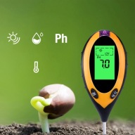 Miernik pH Gleby 4w1 – Wilgotność, Światło, Temperatura Tester