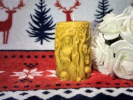 Świeca z wosku pszczelego Wiedźma - Czarownica