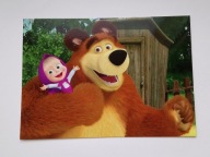 Bajka MASZA I NIEDŹWIEDŹ - nowa pocztówka