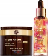 RICHE CREME 1x Różane Serum + Przeciwzm. krem Dzień /Noc 75ml Yves Rocher