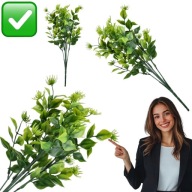 SZTUCZNY BUKSZPAN GAŁĄZKA OSET LIŚCIE KWIATY STROIK WIELKANOCNY WIĄZANKA