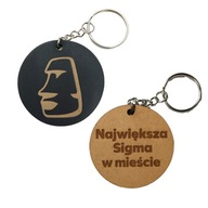 BRELOK SIGMA / NAJWIĘKSZA SIGMA W MIEŚCIE Na prezent urodziny Dla Chłopaka