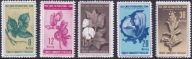 Turcja 1950 Znaczki 1254-8 ** targi rośliny tytoń bawełna