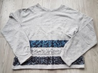 BLUZA DAMSKA Szara Cekiny STRADIVARIUS r. 38 M