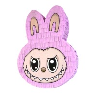 Piniata urodzinowa Labubu różowa. Konfetti gratis.