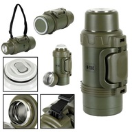 TERMOS TERMICZNY GÓRSKI PODRÓŻNY STAL NIERDZEWNA M-TAC 1600 ML OLIVE