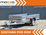 Przyczepka Temared PRO 2612R DOSTAWA 263x125x40cm DMC 750kg RESOR 3-PIÓRA
