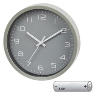 NOWY ZEGAR ŚCIENNY TYKAJĄCY NA ŚCIANĘ ZIELONY WALL CLOCK GREEN PLUS BATERIA