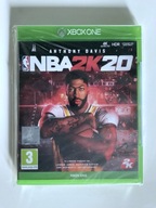 GRA NBA 2K20 MICROSOFT XBOX ONE KOMPATYBILNA Z XSX 4K60 NOWA W FOLII FOLIA!