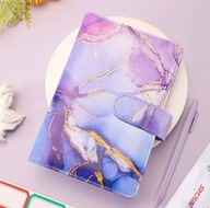 Marmurkowy binder A6 zestaw do budżetowania budżetownik planer segregator