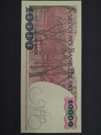 10000 złotych 1988 numer DR 6478303 idealny stan UNC (B44)