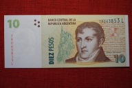 ARGENTYNA, 10 PESOS, P-354a(5), 2010-11, UNC