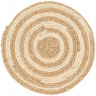 PODKŁADKA MATA NA STÓŁ BOHO TRAWA MORSKA Ø38CM