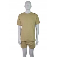 Koszulka spodenki wojsko piaskowa MON komplet 514B/MON 515B/MON rozmiar L