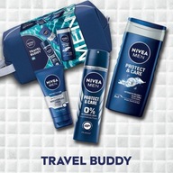 N I V E A - MEN ZESTAW PREZENTOWY ŻEL KREM DEO KOSMETYCZKA SUPER NA PREZENT