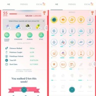 Pokemon GO konto Level 55, 65x Legendary, 45x IV100, 16x Shiny, 3x Mythical