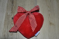 pluszak maskotka czerwone serce serduszko Nici