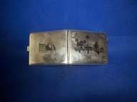 Sliczny Prezent--[@bj]DOBRA CENA-Śliczna Niello papierosnica pr,800