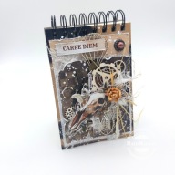 MINI SZKICOWNIK RETRO VINTAGE CARPE DIEM