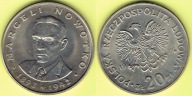 POLSKA 20 zł M. Nowotko 1974 r.