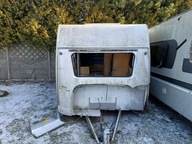 Prawy naroznik przyczepy kempingowej Dethleffs wraz z koszem bakisty