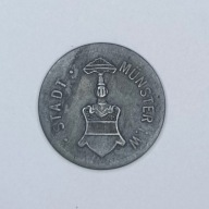 MUNSTER - 10 PFENNIG 1917 - cynk / niemagnetyczna