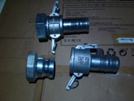 Złącze camlock D E mixokret Putzmeister Brinkmann DN50 PN50 KOMPLET NA WĄŻ