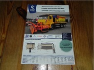 KAMAZ 65115 T2532 6x4 ciężarówka j.Polski prospekt folder katalog broszura