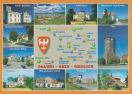 PAŁUKI - MAPKA - HERB - LUBOSTROŃ - ŻNIN - ROGOWO - WĄSOSZ - GÓRKI DĄBSKIE