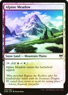 Karta Magic: The Gathering Alpine Meadow *Foil* KHM