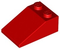 Lego 3298 Skos Dachówka 3X2 Czerwony (1G) 329821 3szt Nowe