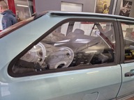 SZYBA KAROSERYJNA PRAWA TYLNA POLO COUPE II