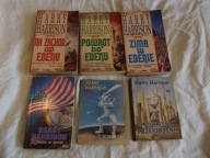 Trylogia EDEN Harry Harrison+ Wojna z robotami + Rebelia w czasie + Prze...
