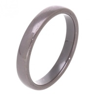 85061 Pierścionek ceramiczny 3mm gładki średnica 22 mm szary