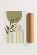 Plakat bez ramy 50x70 cm Natura w abstrakcji – sztuka i harmonia