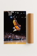 Plakat bez ramy 40x50 cm Powietrzny Kobe – legenda koszykówki