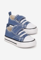 Niebieskie Trampki przed Kostkę Zapięcie na Rzep R 19