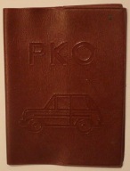 PKO - OKŁADKA NA KSIĄŻECZKĘ - JAK NOWA - CZASY PRL - u