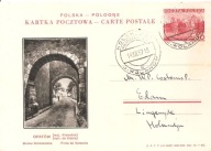 OPATÓW -kartka pocztowa Cp77 nr 20 -obieg 1937 rok Wolanów