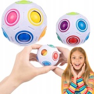 MAGICZNA KULA PIŁKA SENSORYCZNA ZABAWKA ANTYSTRESOWA KULKA PIŁECZKA GNIOTEK