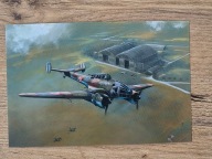 Kartka pocztowa Potez 63 Robert Firszt lotnictwo wojskowe